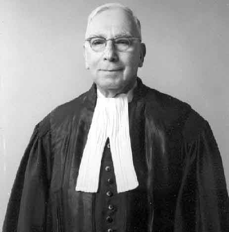 Judge Edgar Albert (Eddie) Zorab -- robed